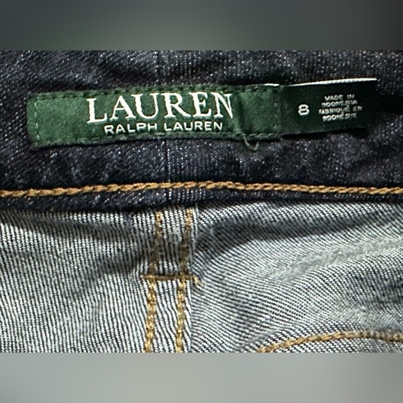 Lauren Ralph Lauren: Women's Classic Skinny Curvy Jeans- Size 8 - Picture 6 of 10